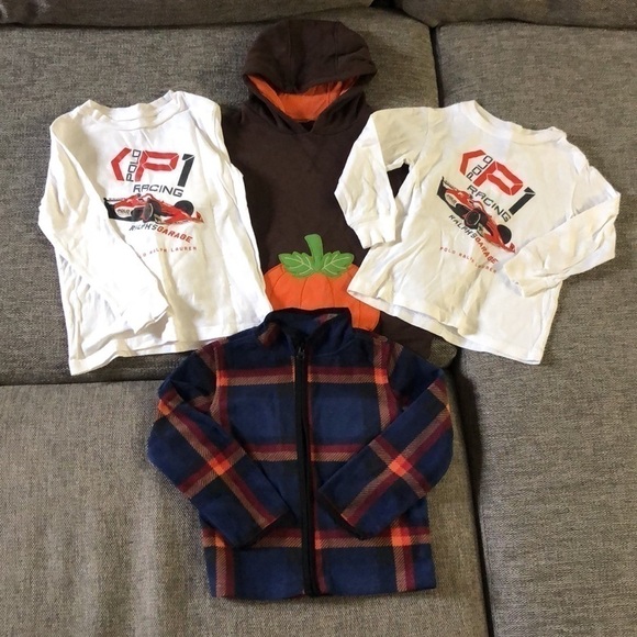 Bundle of 4 Pieces Toddler Boy 2T 3T 4T Polo Ralph Lauren Gymboree OshKosh Used - Picture 1 of 17